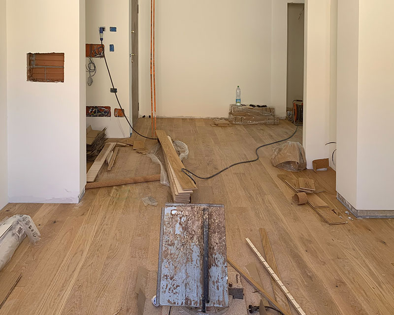 Rénovation intérieure d'une maison